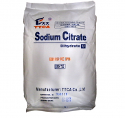 Sodium citrate dihydrate Na3C6H5O7.2H2O 93%, Trung Quốc, 25kg/bao